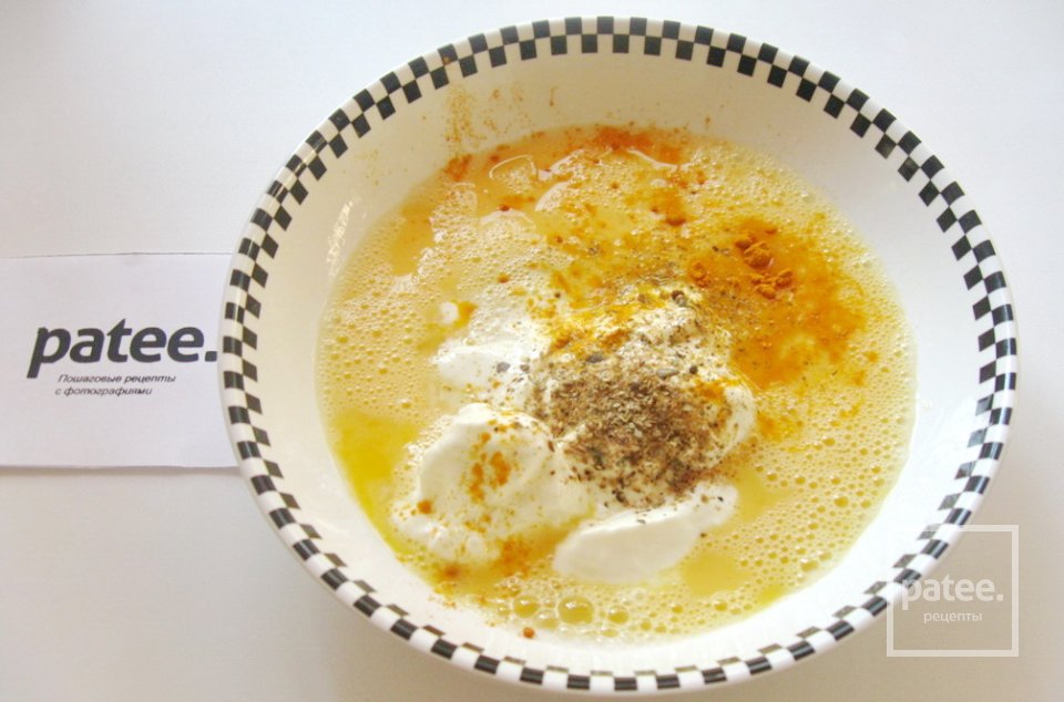 Оладьи из цветной капусты с сыром - Шаг 8