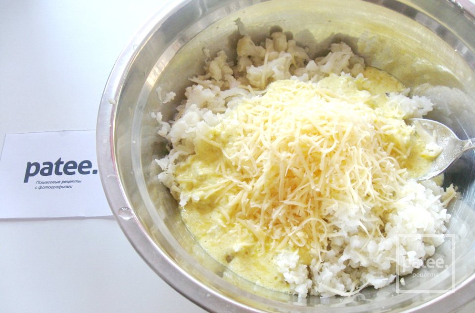 Оладьи из цветной капусты с сыром - Шаг 11