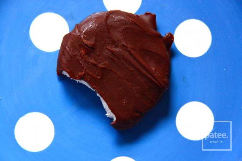 Шоколадный десерт с мятной начинкой - Шаг 6