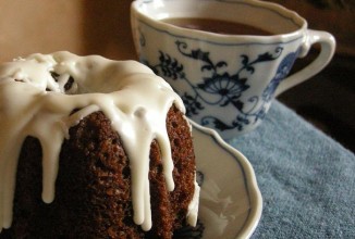 Тыквенные тортики с глазурью