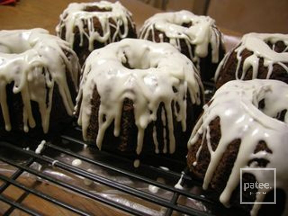 Тыквенные тортики с глазурью - Шаг 9