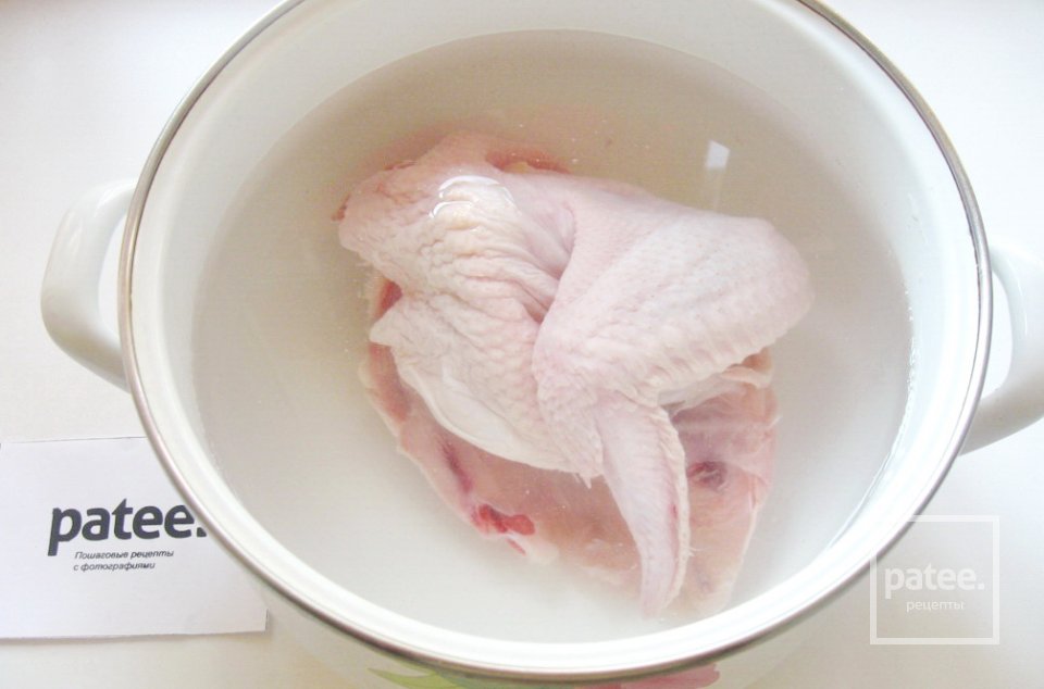 Суп с цветной капустой, ветчиной и сливками - Шаг 2