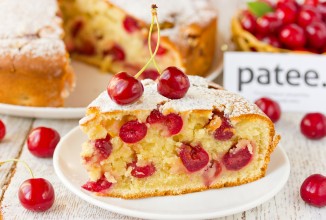 Пирог с черешней