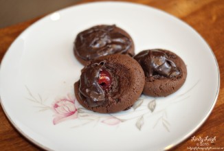 Печенье вишня в шоколаде