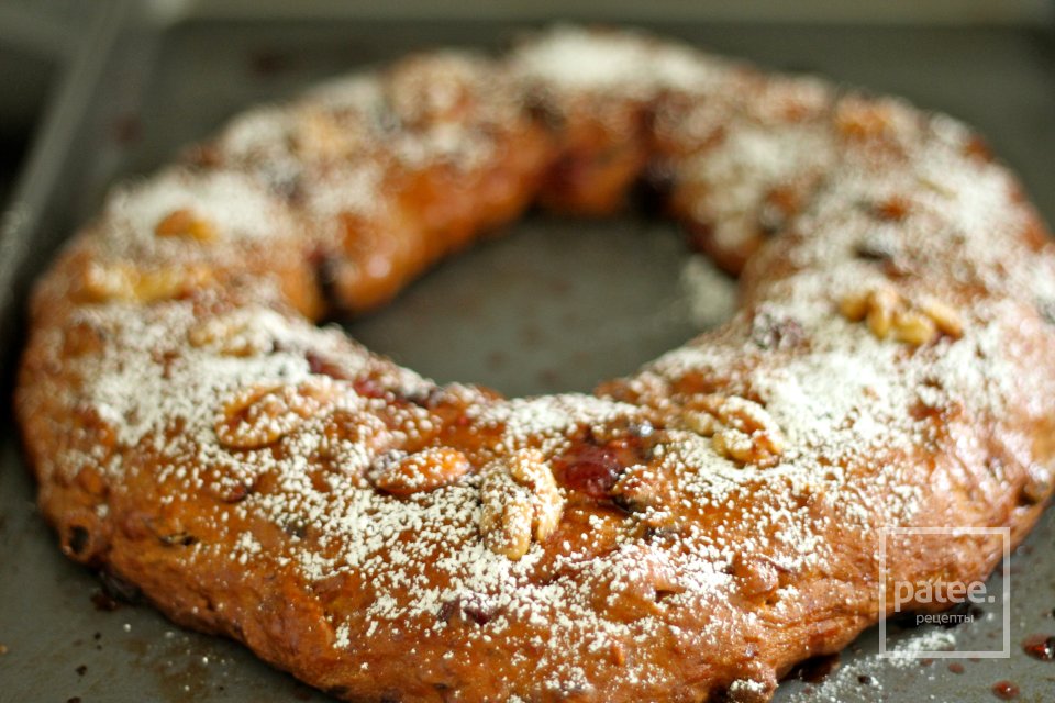 Кекс с орехами и сухофруктами - Шаг 5