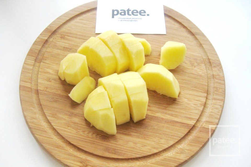 Суп с сырными галушками - Шаг 2