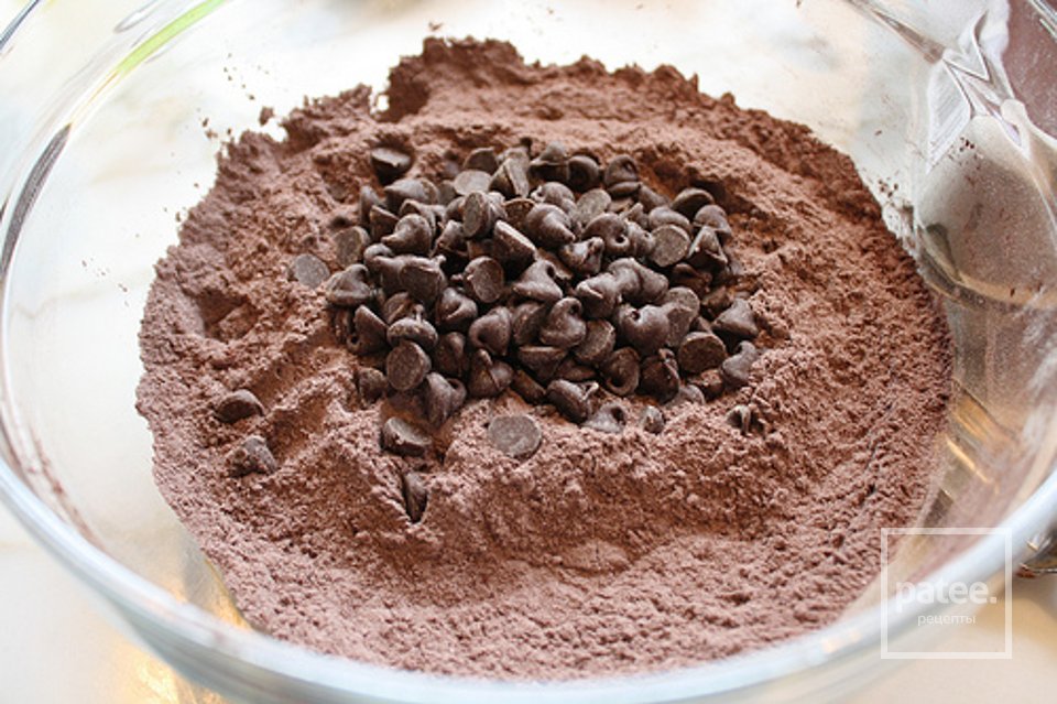 Шоколадные кексы с шоколадным кремом - Шаг 6