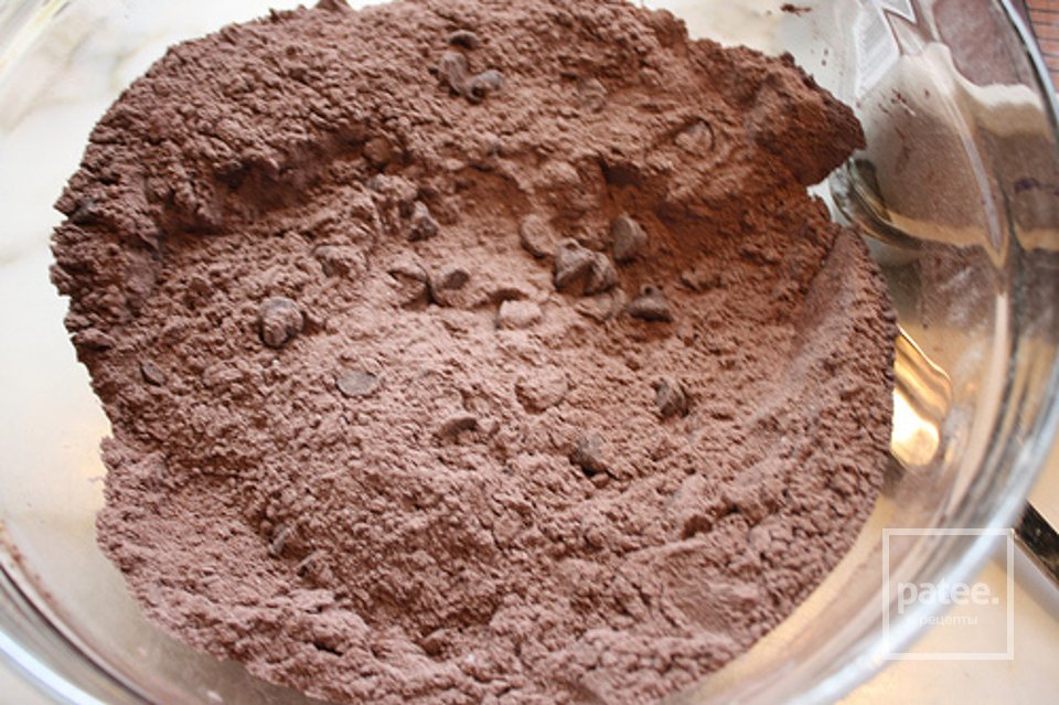 Шоколадные кексы с шоколадным кремом - Шаг 7
