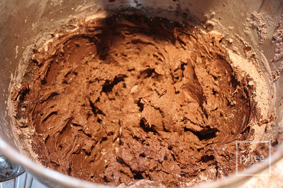 Шоколадные кексы с шоколадным кремом - Шаг 12