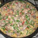 куринная печень в сливках