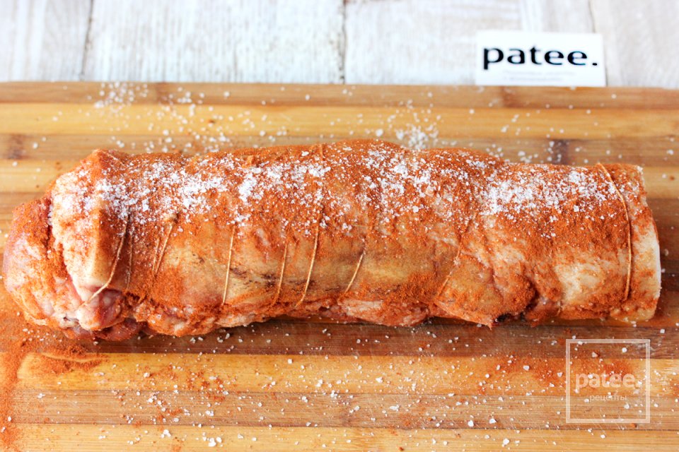 Вкуснейший рулет из свиной грудинки - Шаг 9