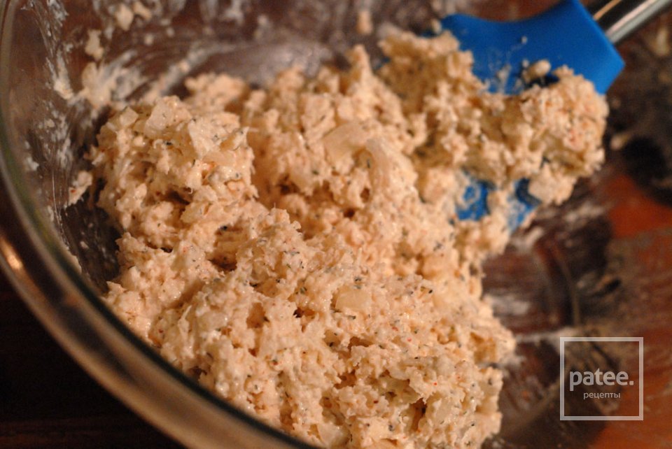 Грибы с крабовым мясом - Шаг 4