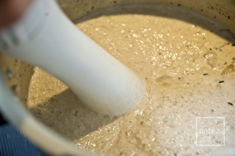 Грибной суп-пюре - Шаг 16