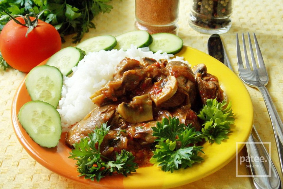 Куриная печень по-французски - Шаг 17