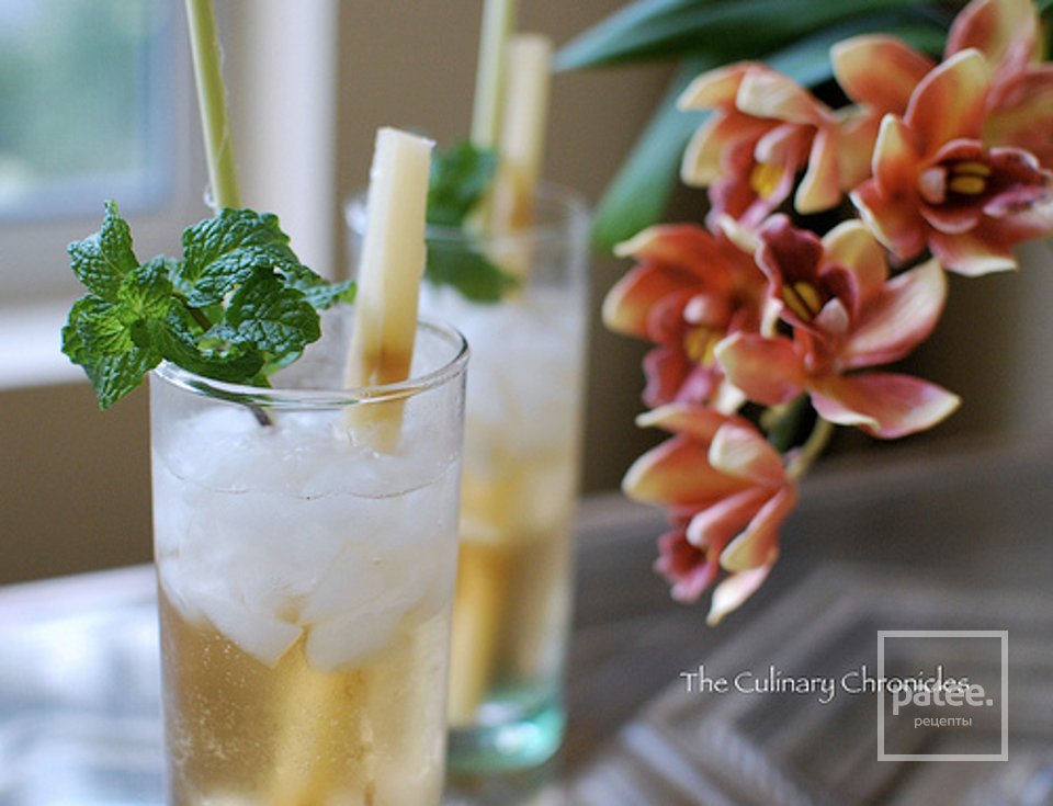 Мохито с лимонным сорго - Шаг 8