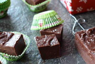 Шоколадная помадка с морской солью