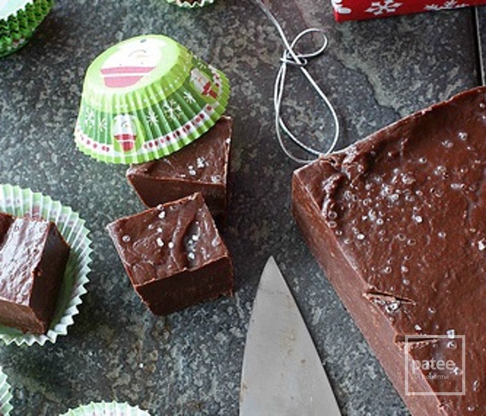 Шоколадная помадка с морской солью - Шаг 11