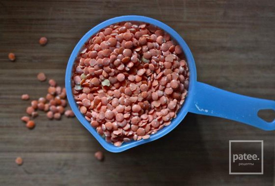 Тыквенный суп с чечевицей - Шаг 2