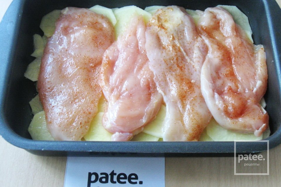 Филе куриной грудки по-французски - Шаг 8