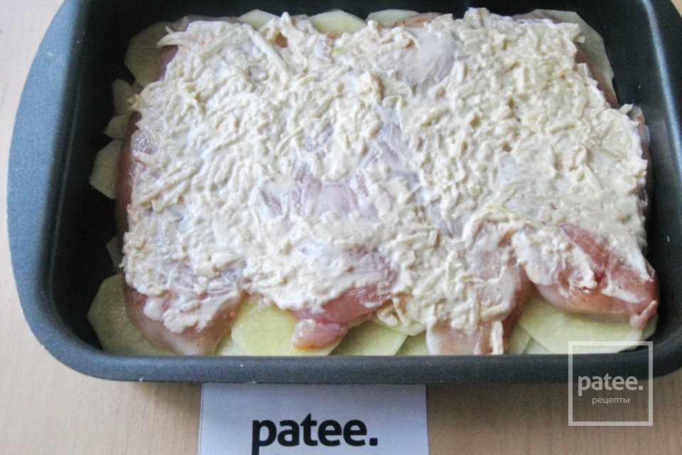 Филе куриной грудки по-французски - Шаг 9