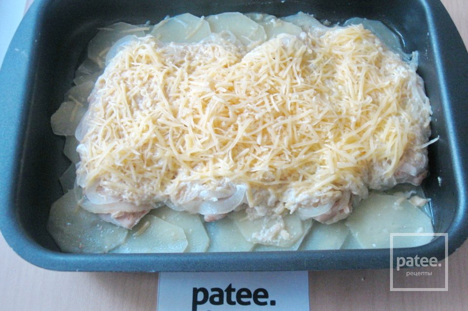 Филе куриной грудки по-французски - Шаг 13