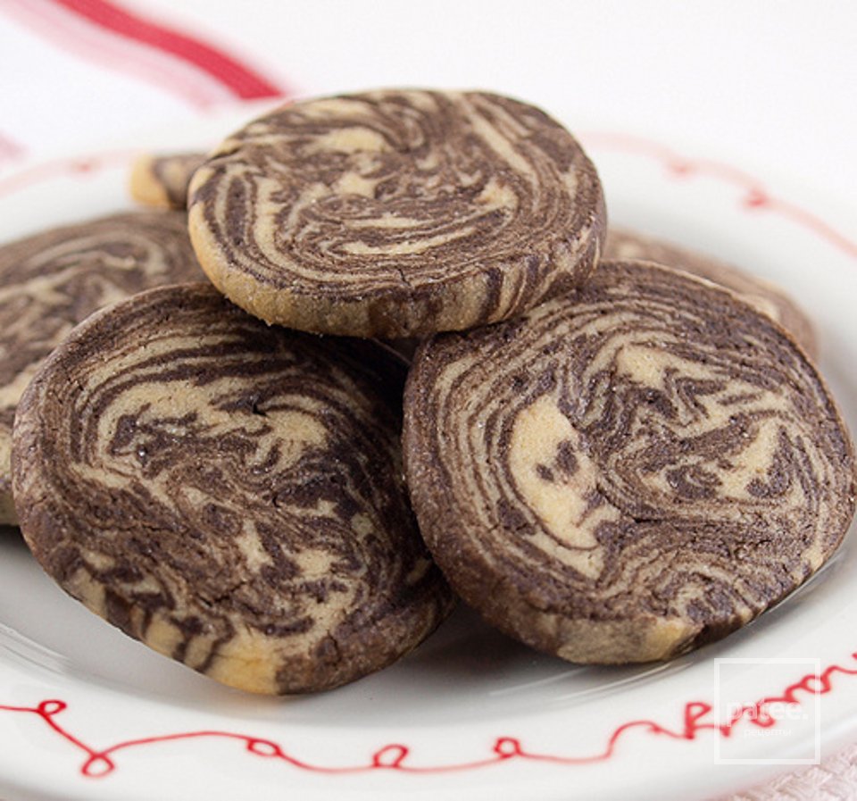 Мраморное печенье - Шаг 20