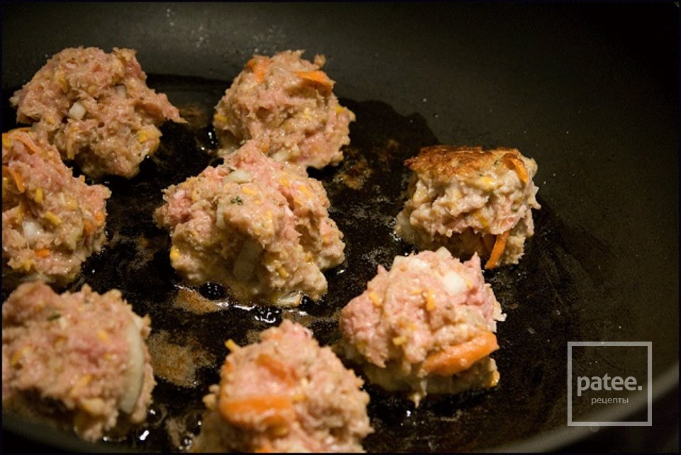 Фрикадельки из индейки с сыром - Шаг 5