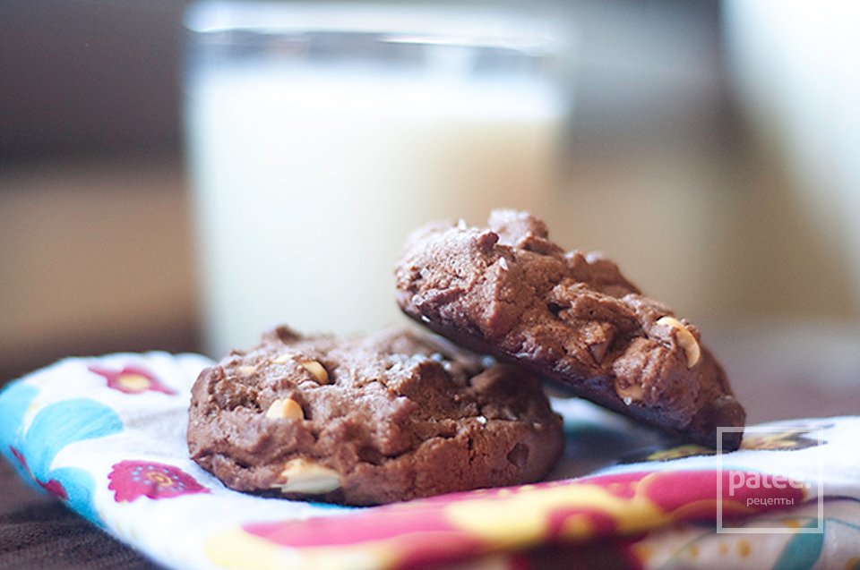 Шоколадное печенье с арахисом - Шаг 9