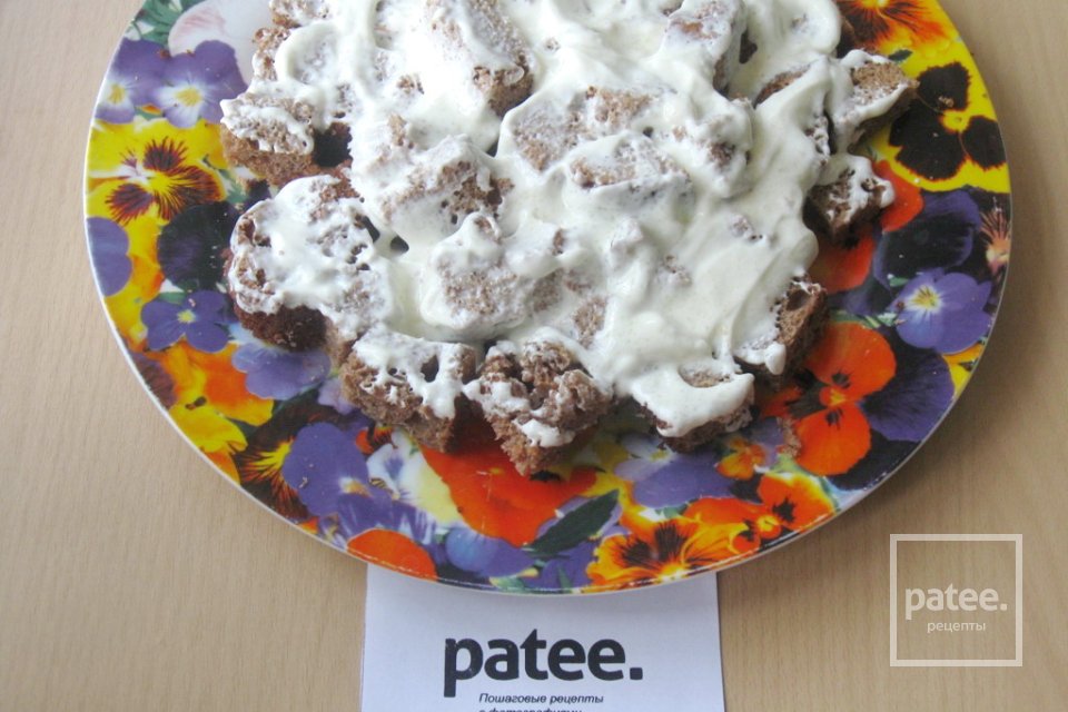 Торт Пудель с вишней - Шаг 14