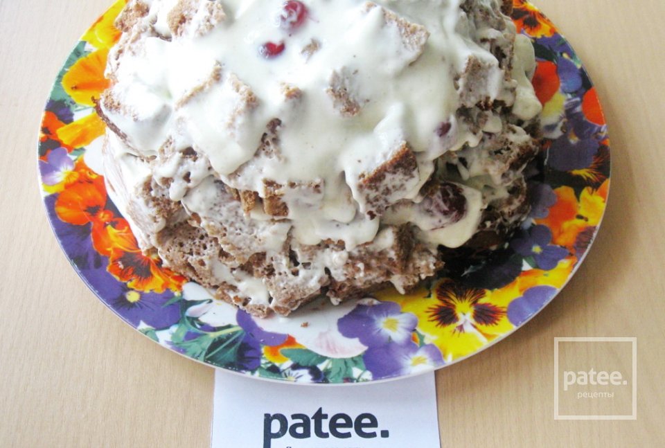 Торт Пудель с вишней - Шаг 16