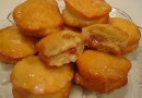 Пончики с клубничным желе