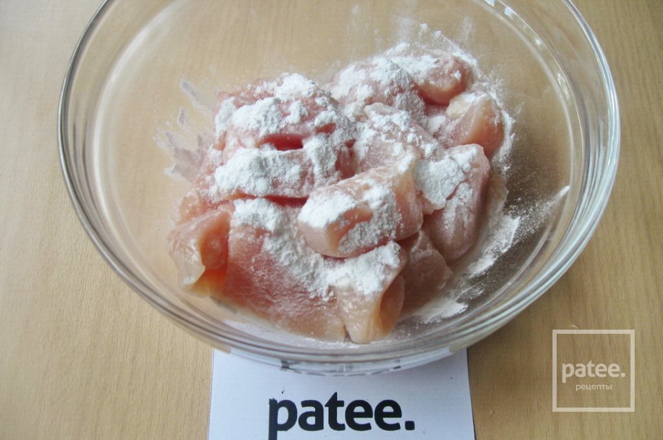 Куриная грудка с ананасами и карри - Шаг 3