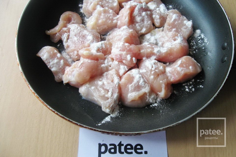 Куриная грудка с ананасами и карри - Шаг 4