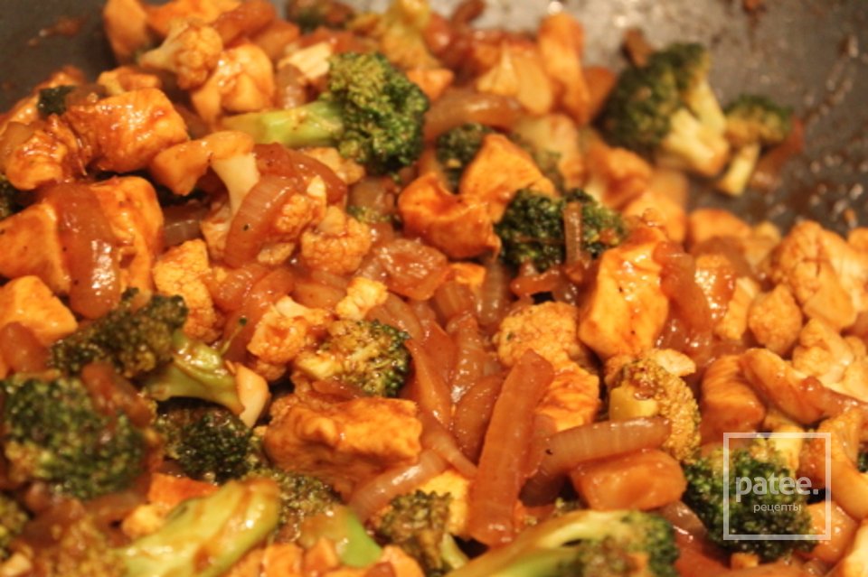 Куриное филе в соусе шрирача - Шаг 10