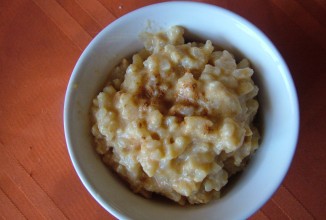 Тыквенно-рисовый пудинг