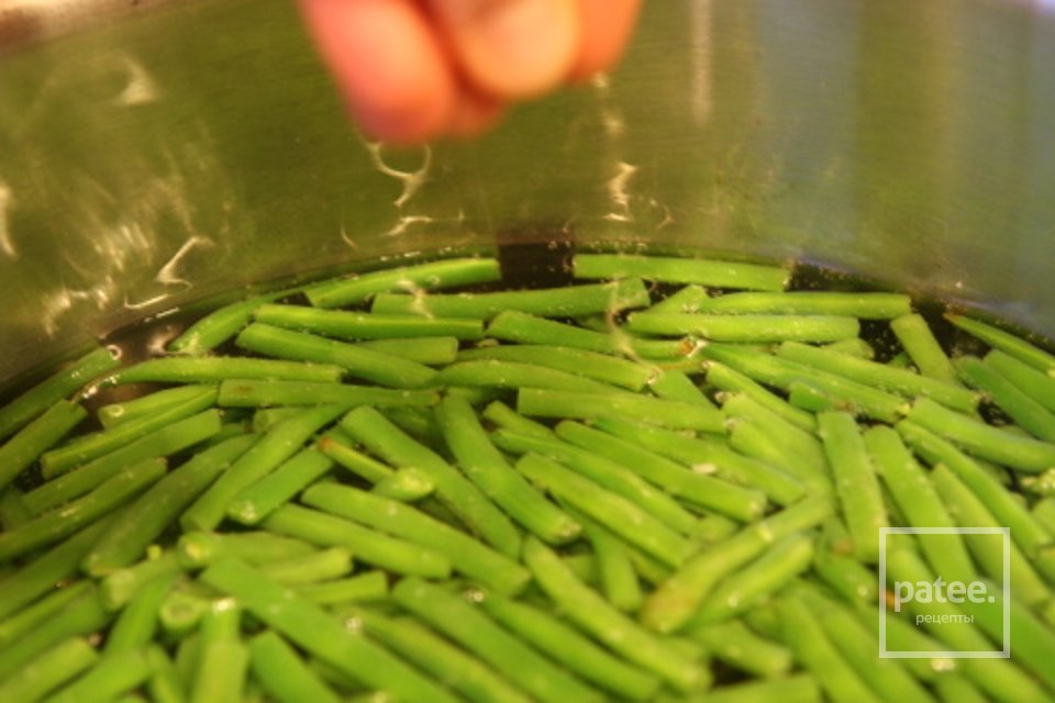 Фасоль с грибами - Шаг 3