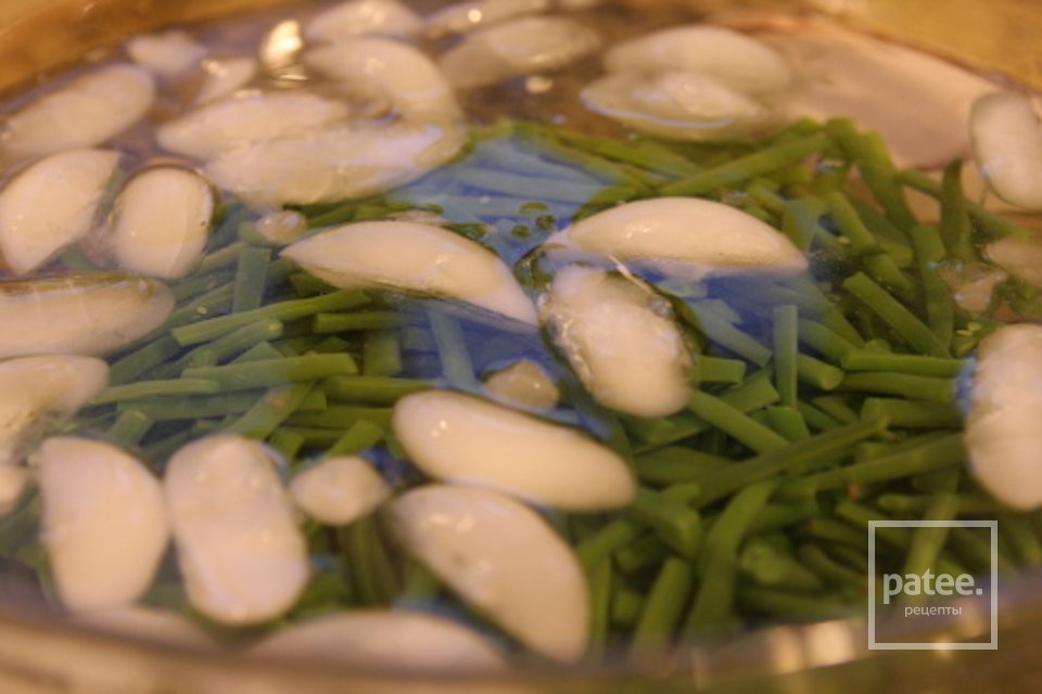 Фасоль с грибами - Шаг 4