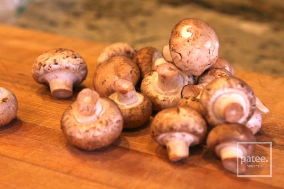 Фасоль с грибами - Шаг 6