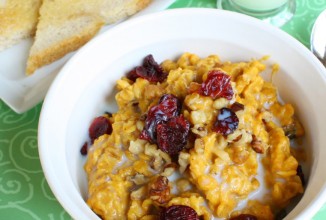 Овсянка с тыквой