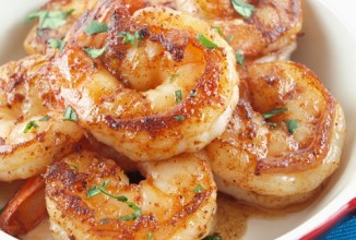 Жареные креветки