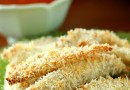Рыбные палочки в сырной панировке