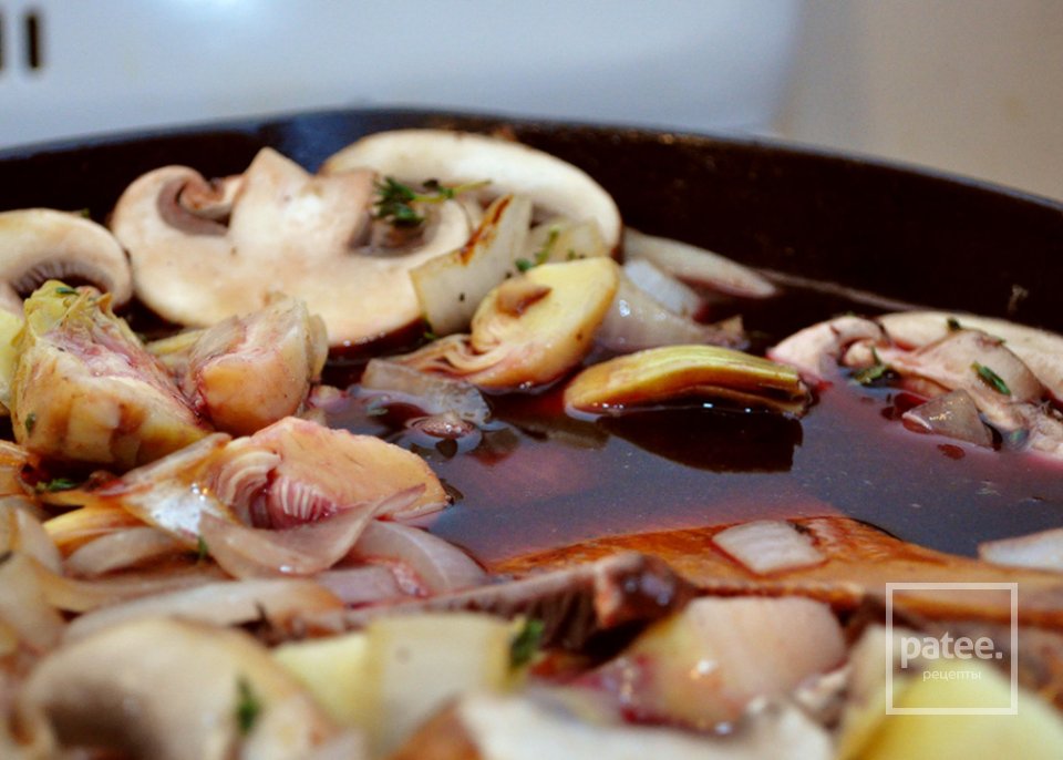 Куриное филе в винном соусе - Шаг 16