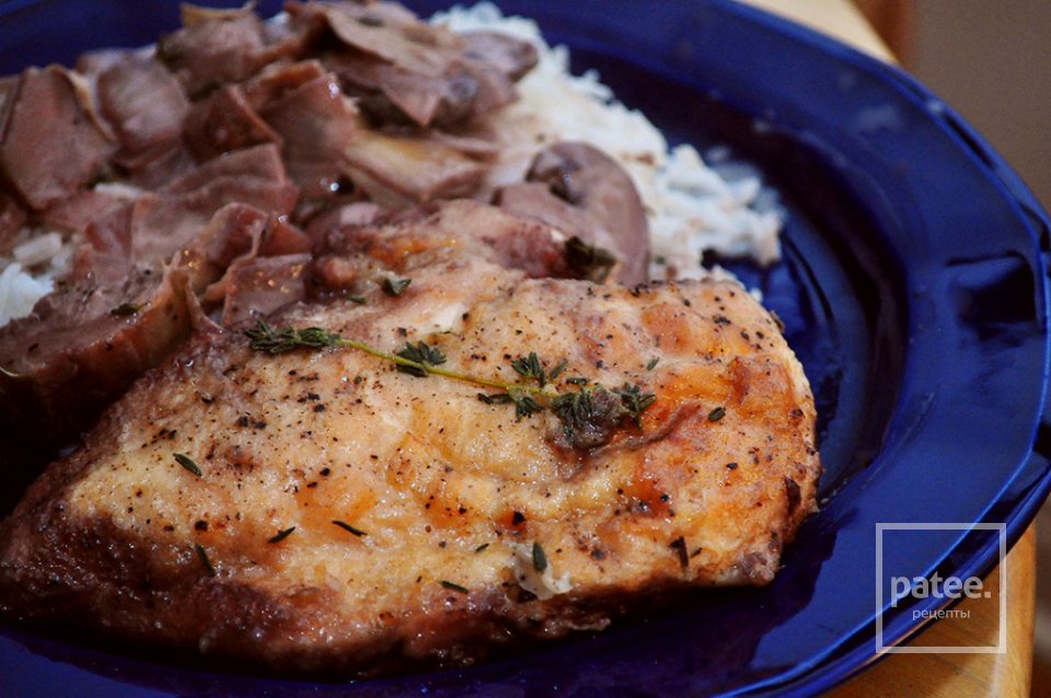 Куриное филе в винном соусе - Шаг 23