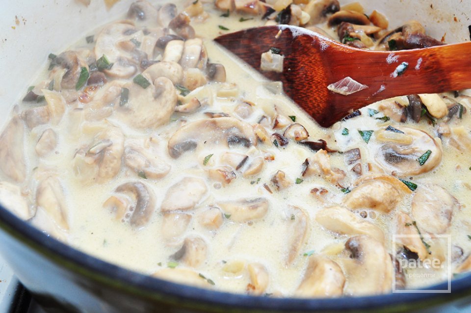 Паста с грибами и шалфеем - Шаг 23