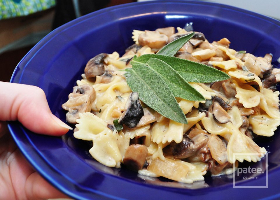 Паста с грибами и шалфеем - Шаг 26