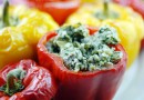 Фаршированный перец с индейкой
