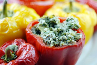 Фаршированный перец с индейкой