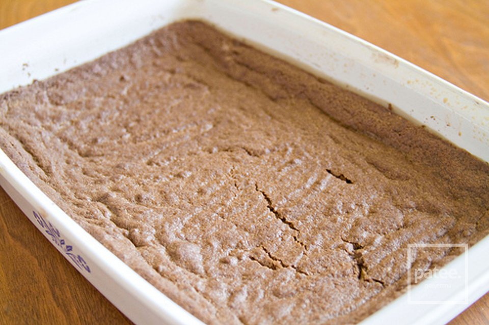 Пирожные с шоколадным кремом и ганашем - Шаг 7