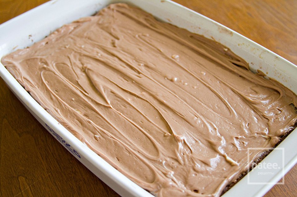 Пирожные с шоколадным кремом и ганашем - Шаг 10