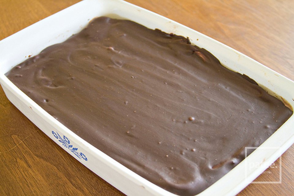 Пирожные с шоколадным кремом и ганашем - Шаг 12